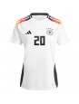 Deutschland Benjamin Henrichs #20 Heimtrikot für Frauen EM 2024 Kurzarm